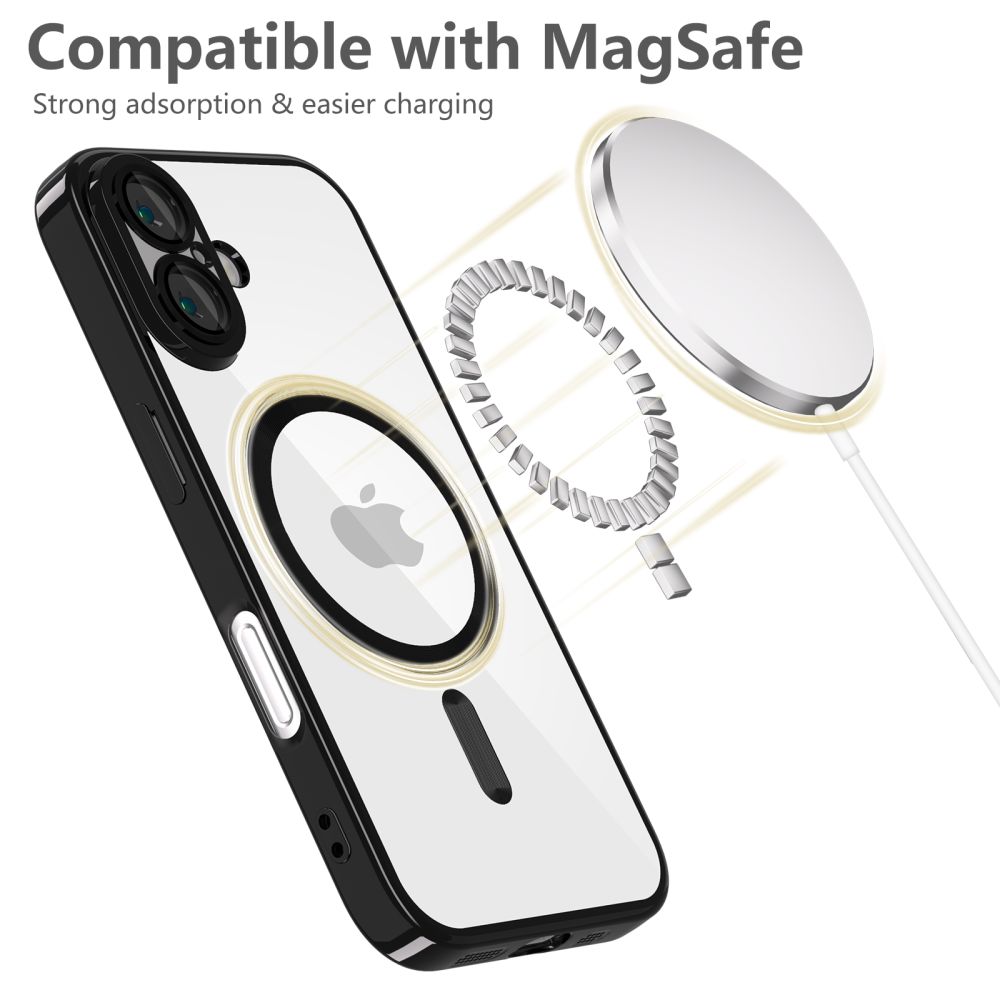 iTok webáruház - Tech-Protect Tech-Protect MagFlex MagSafe tok iPhone 16 készülékhez (fekete) 5 Tech-Protect MagFlex MagSafe iPhone 16 Case (fekete)