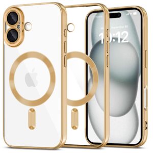 Tech-Protect MagFlex MagSafe tok iPhone 16 készülékhez (arany)
