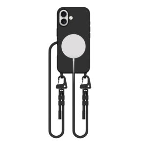 Tech-Protect MagNecklace MagSafe tok iPhone 16-hoz (fekete)