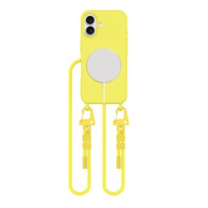 Tech-Protect MagNecklace MagSafe tok iPhone 16-hoz – sárga (sárga)