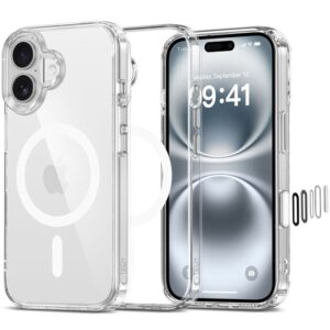 Tech-Protect Flexair Hybrid CC MagSafe iPhone 16 tok (átlátszó)