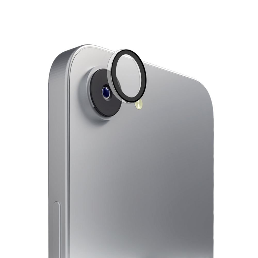 iTok webáruház - Puro Puro Single Camera Lens edzett üveg iPhone 16e kamerához 1 Puro Individual Camera Lens for iPhone 16 E, transparent