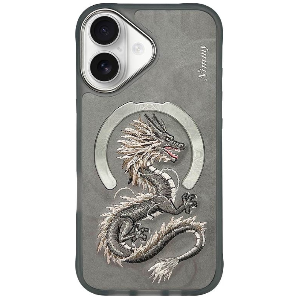 iTok webáruház - Hurtel Nimmy Dragon MagSafe tok iPhone 16 készülékhez (szürke) 1 Nimmy Dragon MagSafe iPhone 16 Case (szürke)