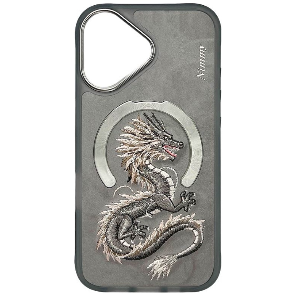iTok webáruház - Hurtel Nimmy Dragon MagSafe tok iPhone 16 készülékhez (szürke) 2 Nimmy Dragon MagSafe iPhone 16 Case (szürke)