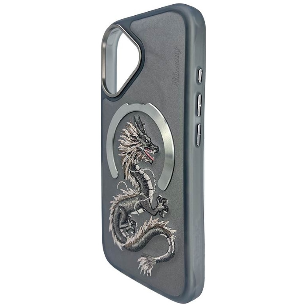 iTok webáruház - Hurtel Nimmy Dragon MagSafe tok iPhone 16 készülékhez (szürke) 4 Nimmy Dragon MagSafe iPhone 16 Case (szürke)
