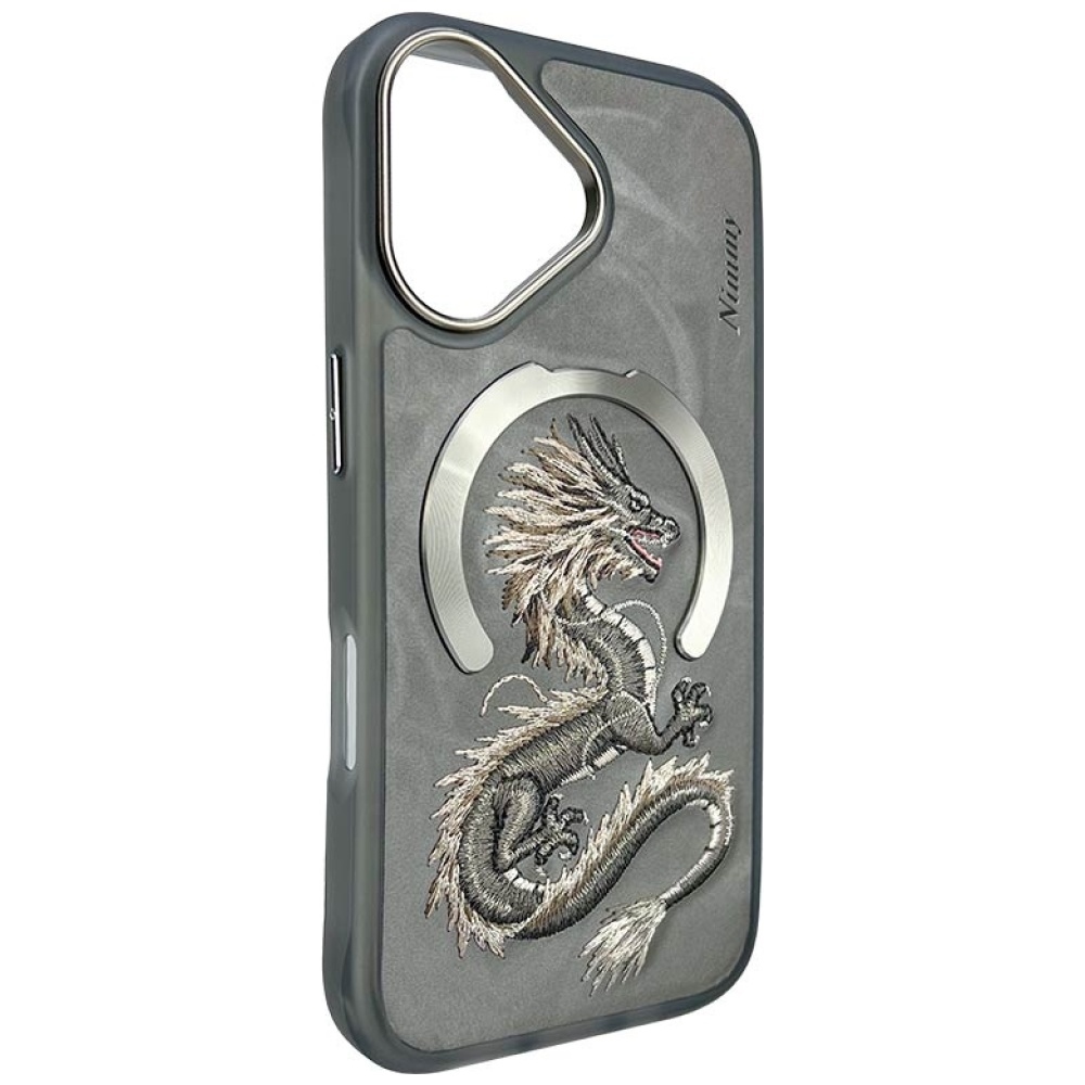 iTok webáruház - Hurtel Nimmy Dragon MagSafe tok iPhone 16 készülékhez (szürke) 5 Nimmy Dragon MagSafe iPhone 16 Case (szürke)