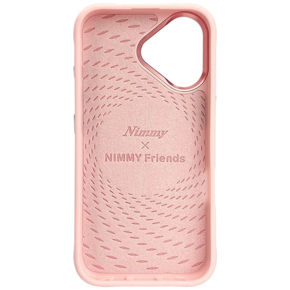 iTok webáruház - Hurtel Nimmy Glasses Cool Cat MagSafe tok iPhone 16 készülékhez (rózsaszín) 3 Nimmy Glasses Cool Cat MagSafe Case for iPhone 16 (rózsaszín)