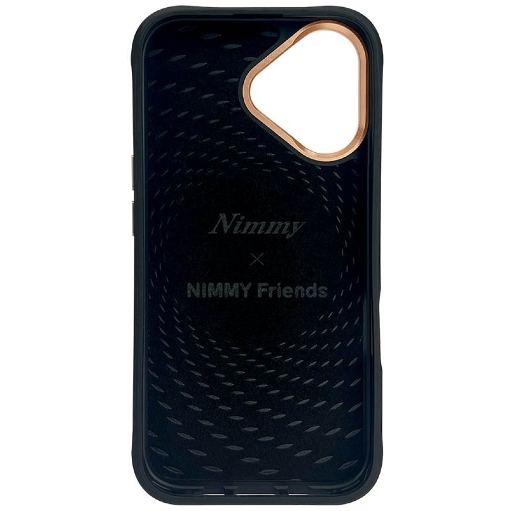 iTok webáruház - Hurtel Nimmy Glasses Cool nag MagSafe tok iPhone 16-hoz (fekete) 3 Nimmy Glasses Cool nag MagSafe case for iPhone 16 (fekete)