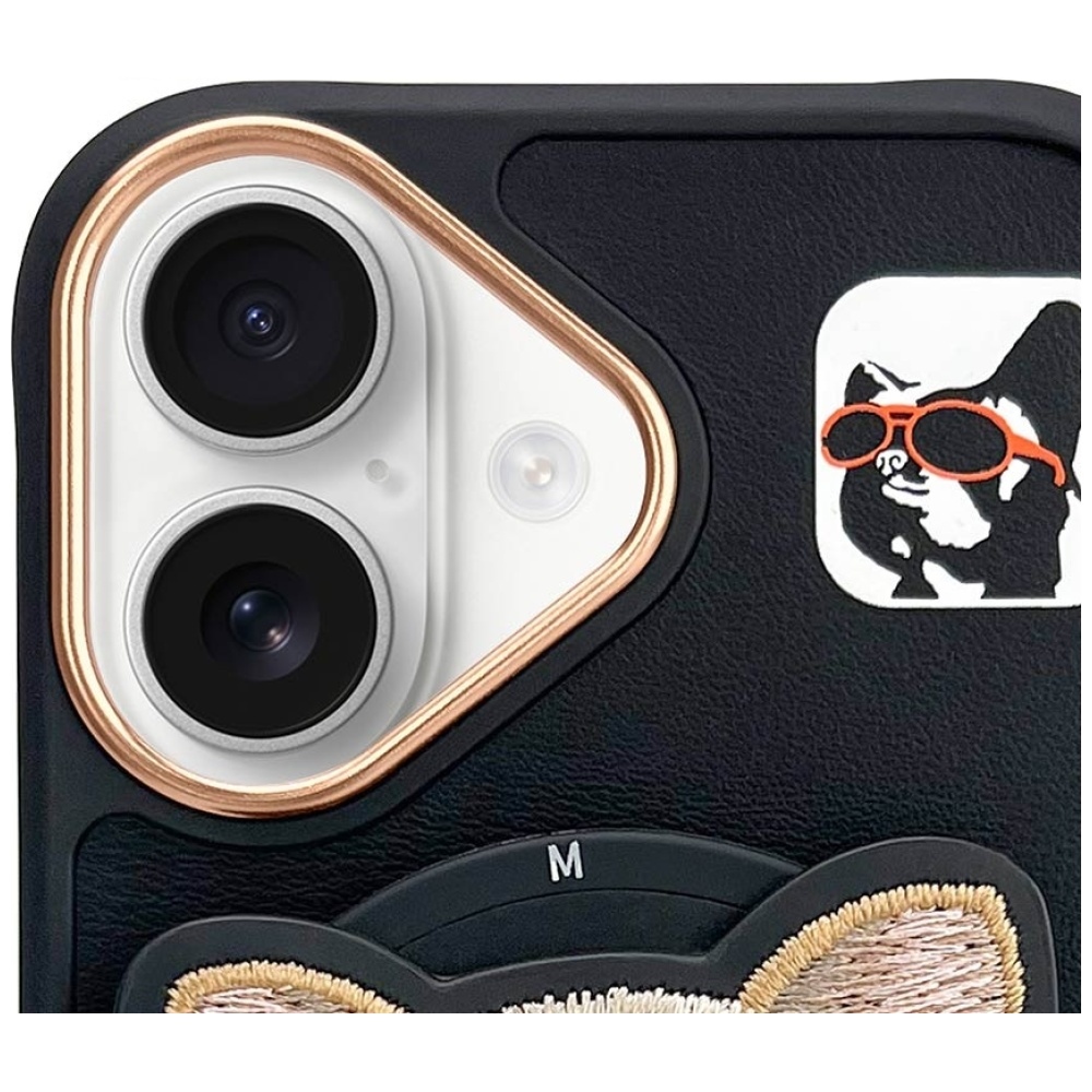 iTok webáruház - Hurtel Nimmy Glasses Cool nag MagSafe tok iPhone 16-hoz (fekete) 6 Nimmy Glasses Cool nag MagSafe case for iPhone 16 (fekete)