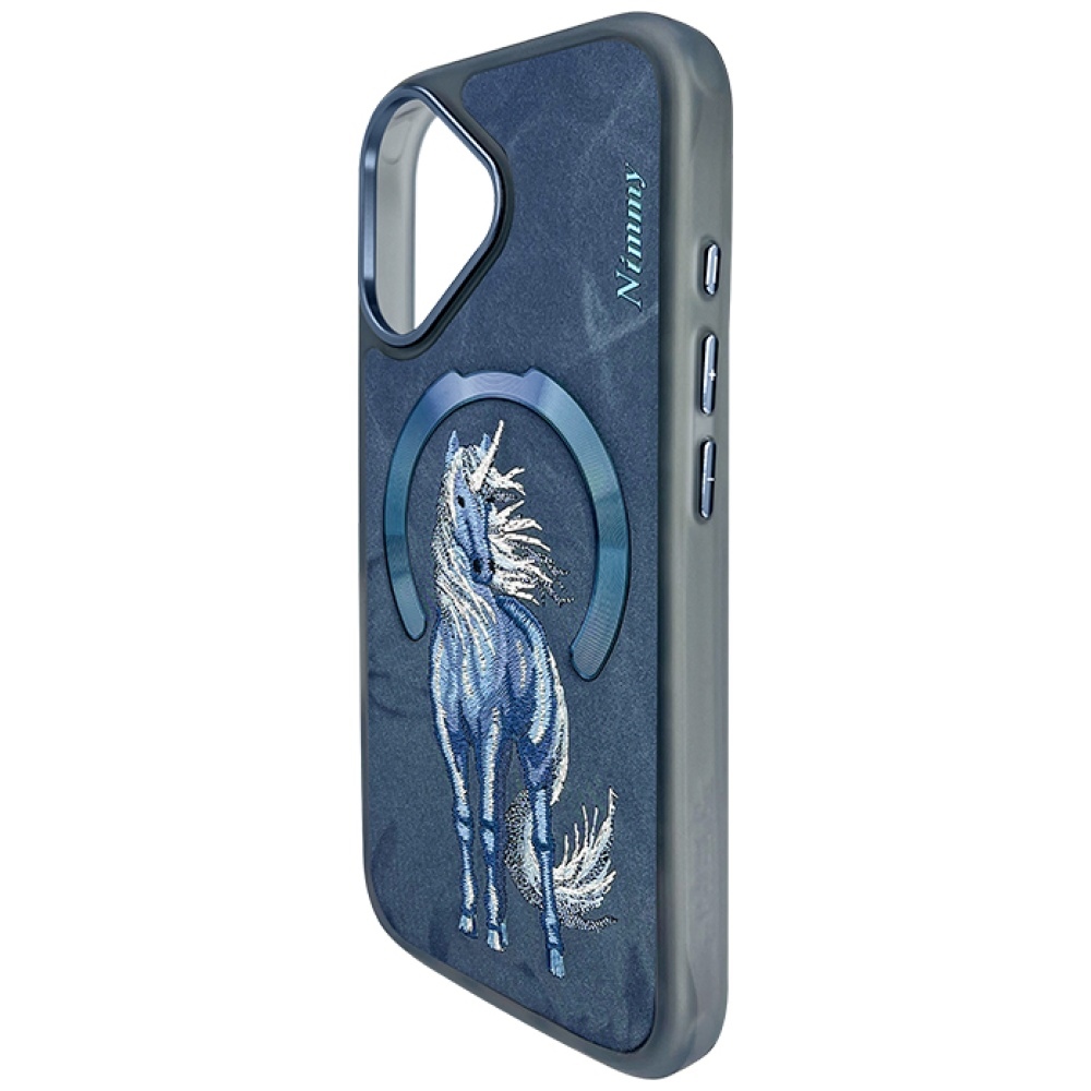 iTok webáruház - Hurtel Nimmy Magnetic Fantasy Animal MagSafe tok iPhone 16-hoz (kék) 2 Nimmy Magnetic Fantasy Animal MagSafe Case for iPhone 16 (kék)