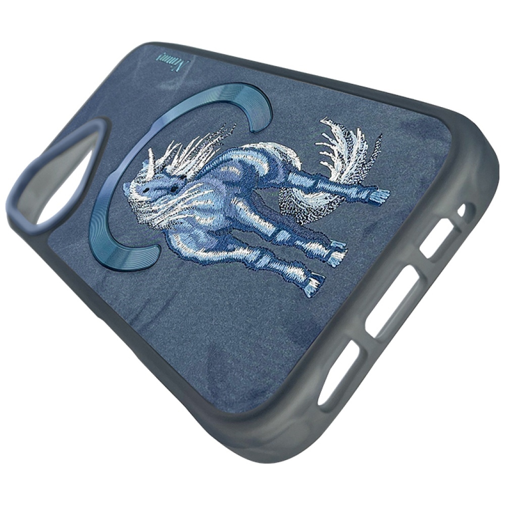 iTok webáruház - Hurtel Nimmy Magnetic Fantasy Animal MagSafe tok iPhone 16-hoz (kék) 4 Nimmy Magnetic Fantasy Animal MagSafe Case for iPhone 16 (kék)