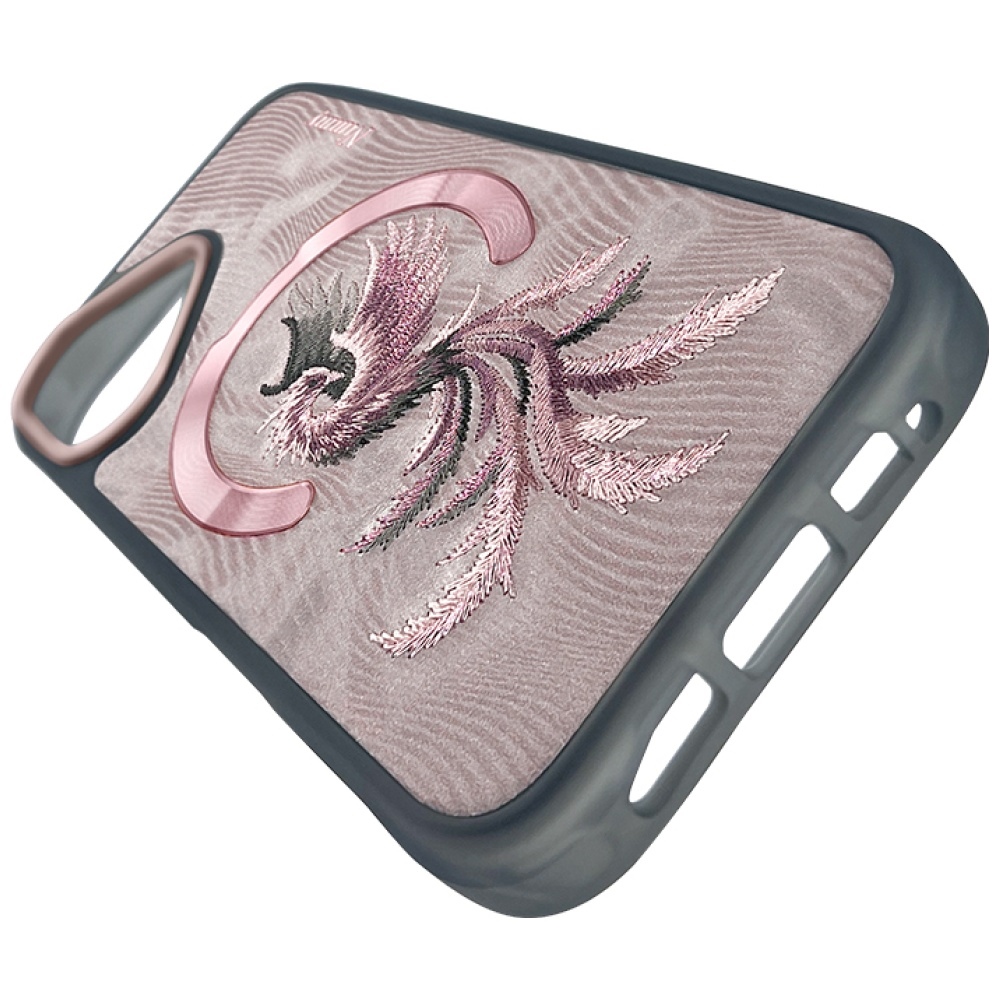 iTok webáruház - Hurtel Nimmy Magnetic Fantasy Animal MagSafe tok iPhone 16-hoz (rozéarany) 4 Nimmy Magnetic Fantasy Animal MagSafe iPhone 16 Case (rozéarany)