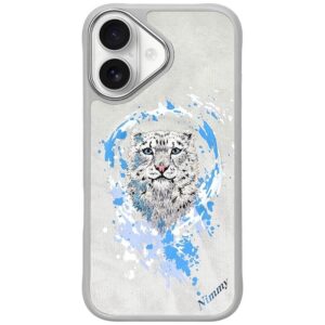 Nimmy Pantera MagSafe tok iPhone 16-hoz (világosszürke)