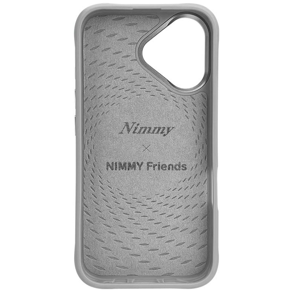 iTok webáruház - Hurtel Nimmy Pantera MagSafe tok iPhone 16-hoz (világosszürke) 3 Nimmy Pantera MagSafe case for iPhone 16 (világosszürke)