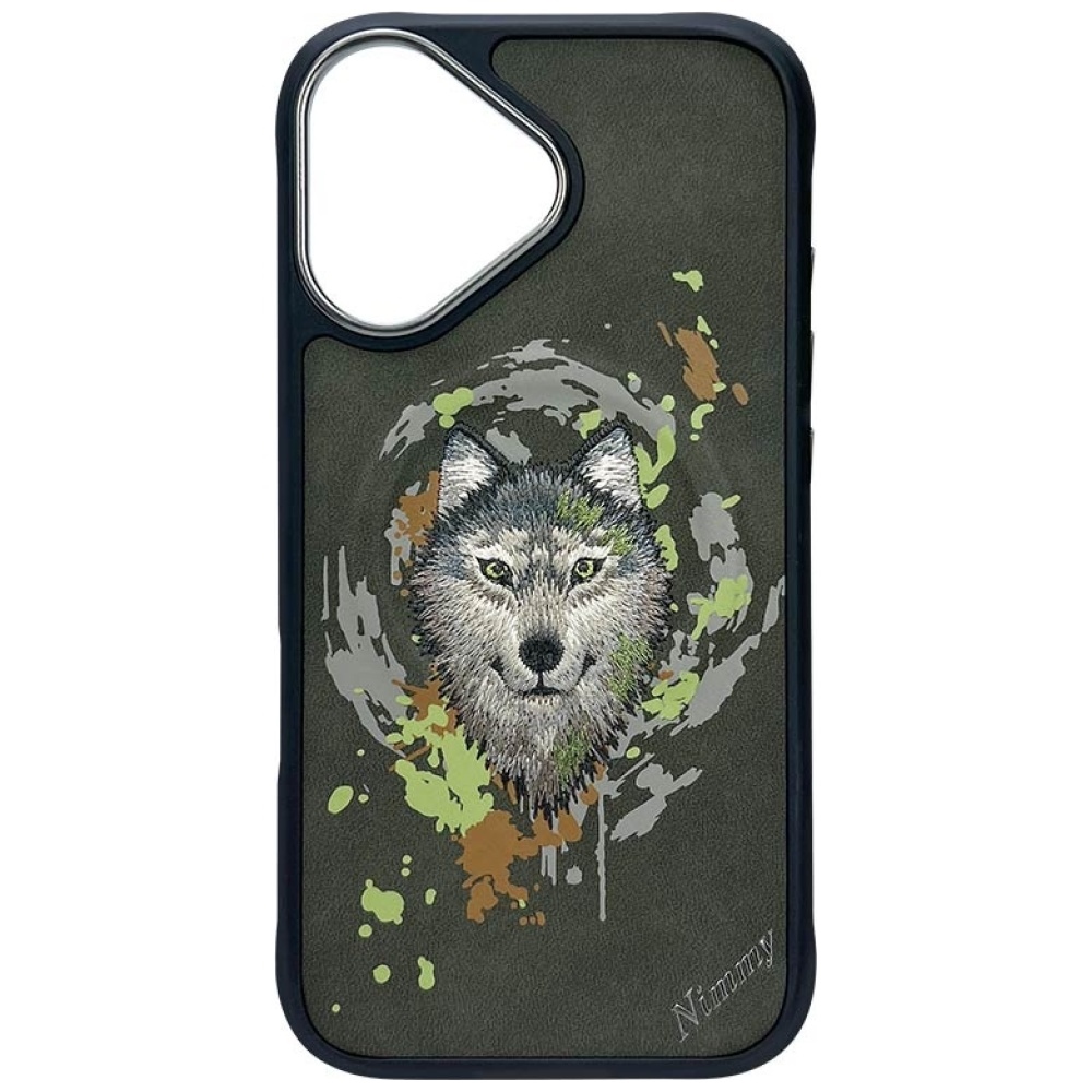iTok webáruház - Hurtel Nimmy Wilk MagSafe tok iPhone 16-hoz (sötétszürke) 2 Nimmy Wilk MagSafe case for iPhone 16 (sötétszürke)
