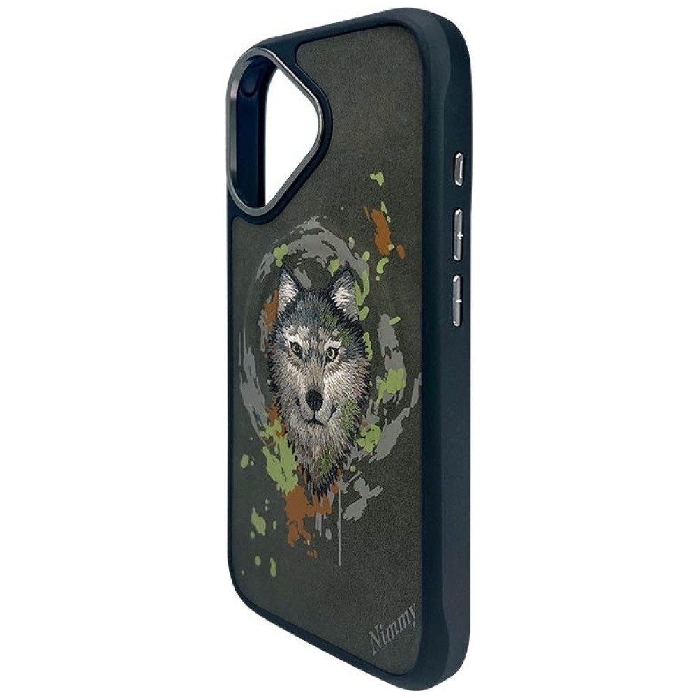 iTok webáruház - Hurtel Nimmy Wilk MagSafe tok iPhone 16-hoz (sötétszürke) 4 Nimmy Wilk MagSafe case for iPhone 16 (sötétszürke)