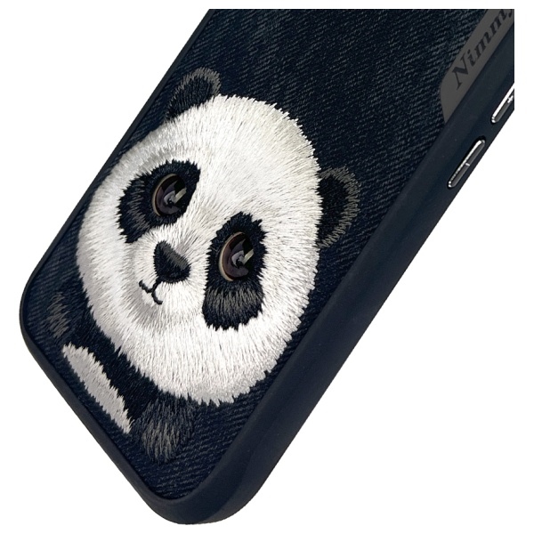 iTok webáruház - Hurtel Nimmy Big Eyed Pet 2.0 Panda tok iPhone 16 készülékhez (fekete) 7 Nimmy Big Eyed Pet 2.0 Panda case for iPhone 16 (fekete)
