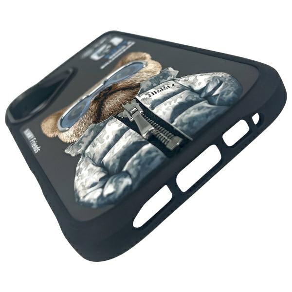 iTok webáruház - Hurtel Nimmy Cool&Cute 2.0 Dog tok iPhone 16-hoz (fekete) 8 Nimmy Cool&Cute 2.0 Dog Case for iPhone 16 (fekete)