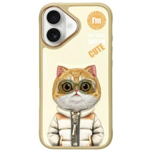 Nimmy Cool&Cute 2.0 Cat tok iPhone 16-hoz (zöld)