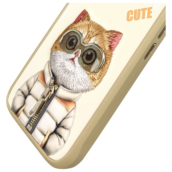 iTok webáruház - Hurtel Nimmy Cool&Cute 2.0 Cat tok iPhone 16-hoz (zöld) 7 Nimmy Cool&Cute 2.0 Cat Case for iPhone 16 (zöld)