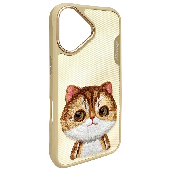 iTok webáruház - Hurtel Nimmy Big Eyed Pet 2.0 Cat tok iPhone 16-hoz (zöld) 3 Nimmy Big Eyed Pet 2.0 Cat Case for iPhone 16 (zöld)
