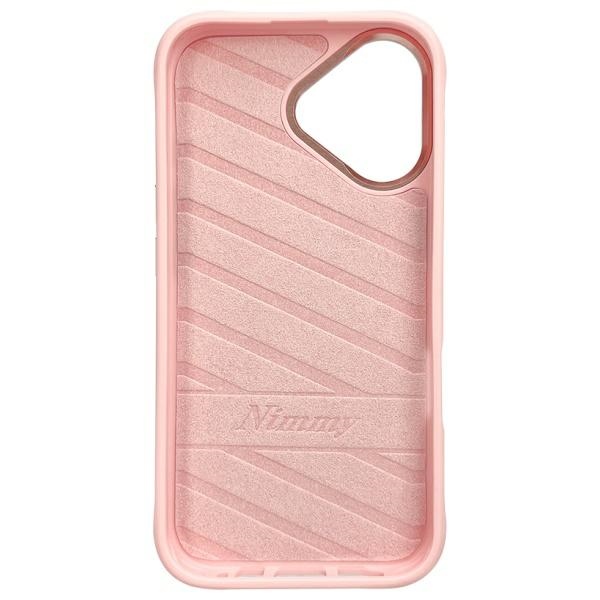 iTok webáruház - Hurtel Nimmy Cool&Cute 2.0 Cat tok iPhone 16-hoz (rózsaszín) 6 Nimmy Cool&Cute 2.0 Cat Case for iPhone 16 (rózsaszín)