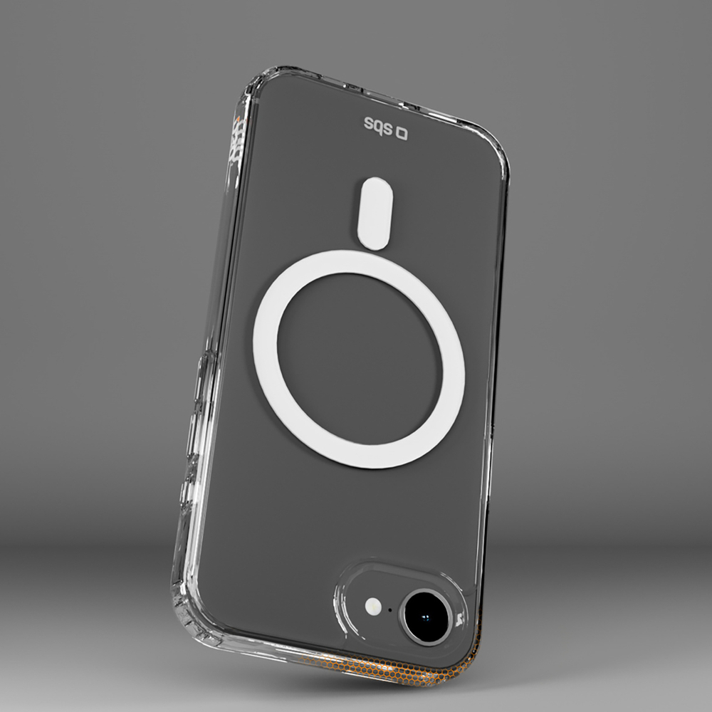 iTok webáruház - SBS SBS Extreme Mag D3O MagSafe tok iPhone 16e/17e készülékhez (átlátszó) 5 SBS Extreme Mag D3O MagSafe Case for iPhone 16e/17e (átlátszó)
