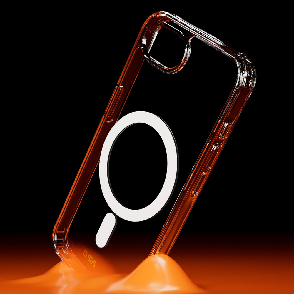iTok webáruház - SBS SBS Extreme Mag D3O MagSafe tok iPhone 16e/17e készülékhez (átlátszó) 8 SBS Extreme Mag D3O MagSafe Case for iPhone 16e/17e (átlátszó)