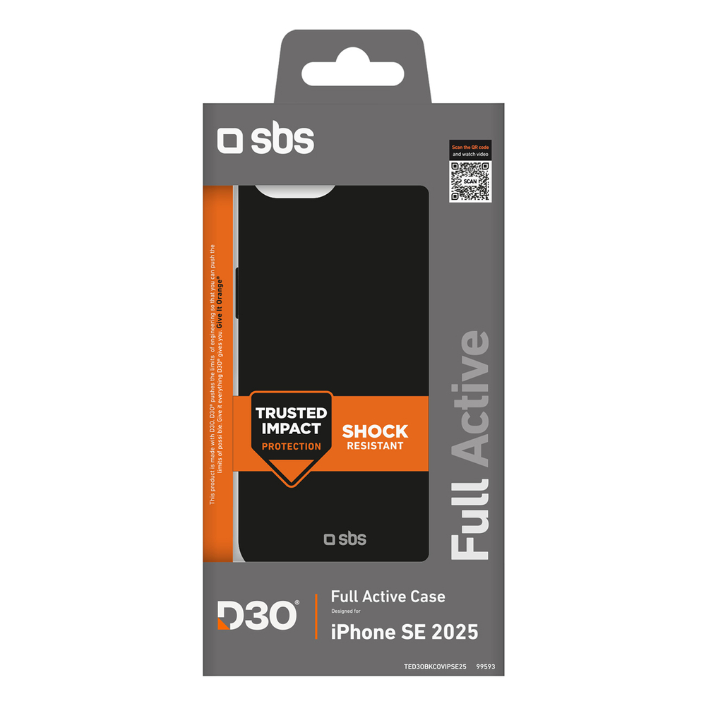 iTok webáruház - SBS SBS Full Active D3O tok iPhone 16e/17e készülékhez (fekete) 2 SBS Full Active D3O Case for iPhone 16e/17e (fekete)