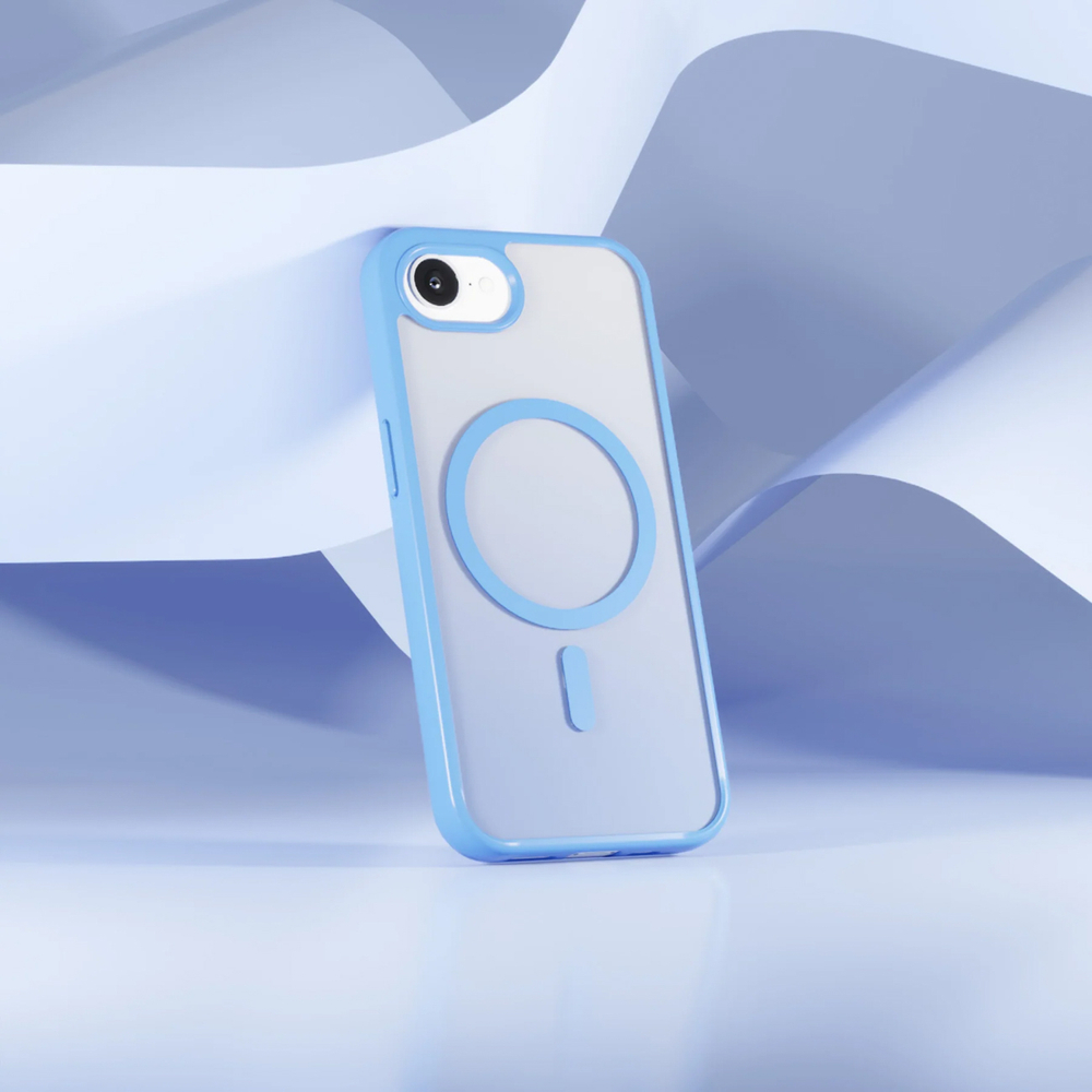 iTok webáruház - Puro Puro Gradient MagSafe TPU tok iPhone 16e/17e készülékhez (kék) 2 Puro Gradient MagSafe Silicone Case for iPhone 16e/17e (kék)
