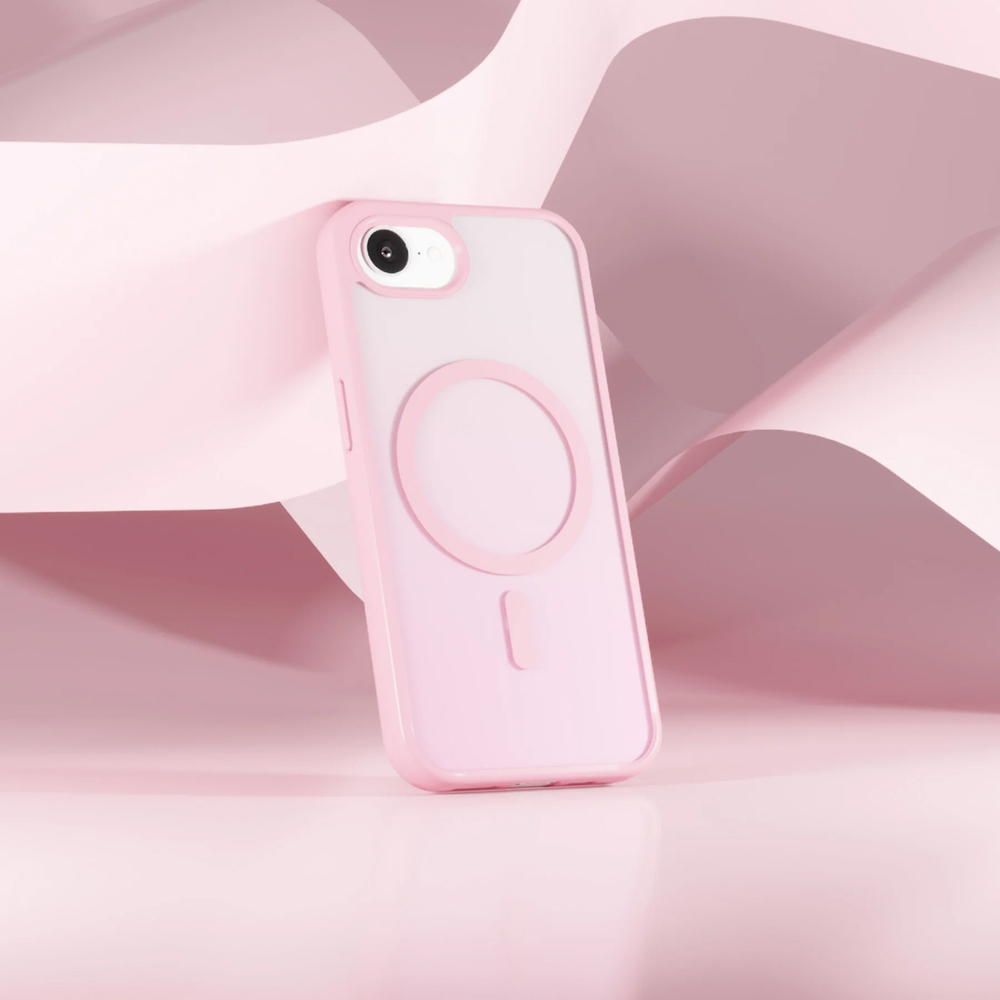 iTok webáruház - Puro Puro Gradient MagSafe szilikon tok iPhone 16e/17e készülékhez (rózsaszín) 3 Puro Gradient MagSafe Silicone Case for iPhone 16e/17e (rózsaszín)