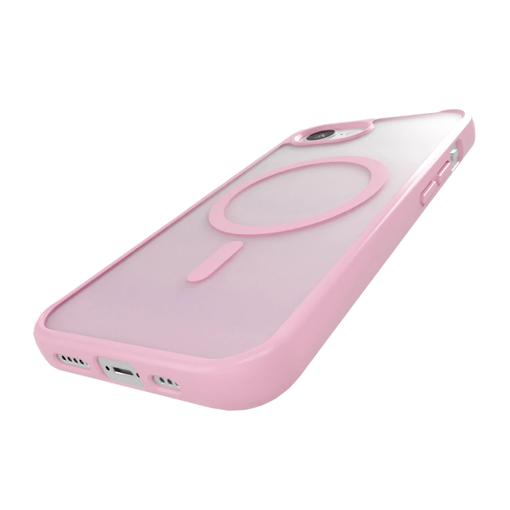 iTok webáruház - Puro Puro Gradient MagSafe szilikon tok iPhone 16e/17e készülékhez (rózsaszín) 5 Puro Gradient MagSafe Silicone Case for iPhone 16e/17e (rózsaszín)