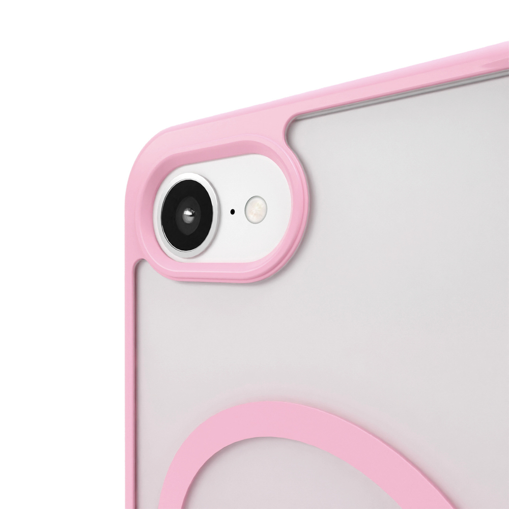 iTok webáruház - Puro Puro Gradient MagSafe szilikon tok iPhone 16e/17e készülékhez (rózsaszín) 8 Puro Gradient MagSafe Silicone Case for iPhone 16e/17e (rózsaszín)