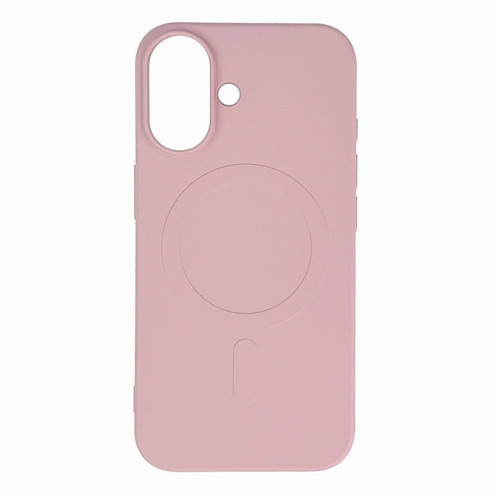 iTok webáruház - Hurtel MagSafe szilikon tok iPhone 16e / 17e készülékhez (rózsaszín) 1 Liquid Silicone Case with MagSafe for iPhone 16e / 17e (rózsaszín)