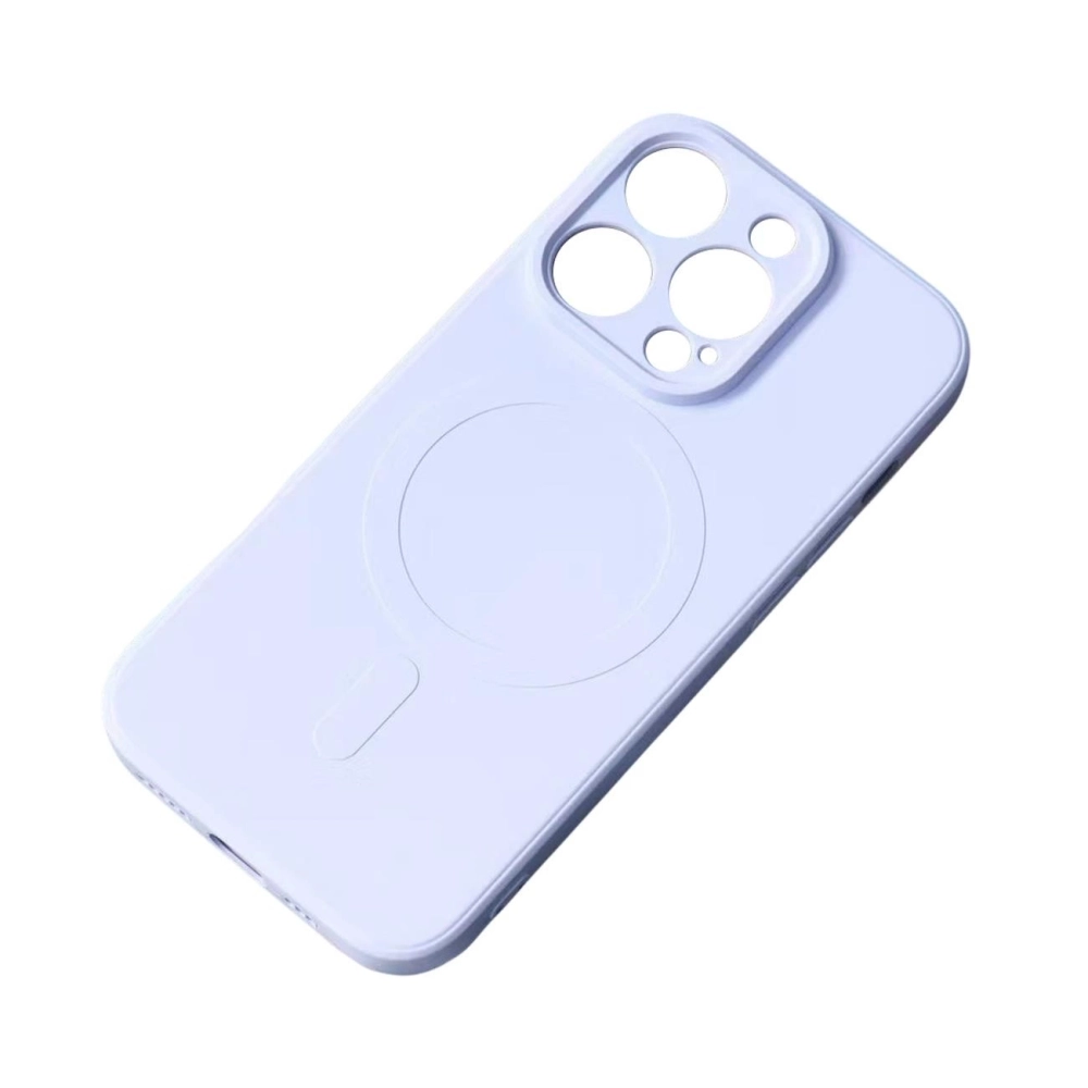 iTok webáruház - Hurtel Szilikon tok MagSafe-fel iPhone 16e / 17e készülékhez (világoskék) 1 Silicone Case with MagSafe for iPhone 16e / 17e (világoskék)