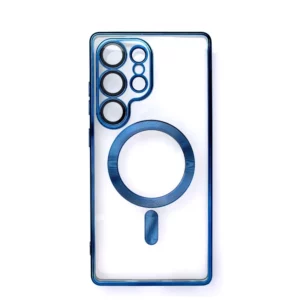 Electroplated Case MagSafe tok iPhone 16e / 17e (kék)