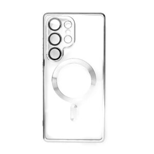 Galvanizált MagSafe tok iPhone 16e / 17e készülékhez (ezüst)