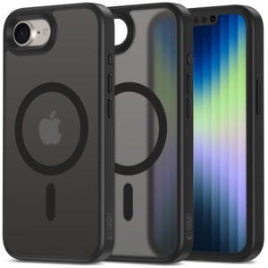 Tech-Protect MagMat MagSafe tok iPhone 16e / 17e készülékhez (matt fekete)