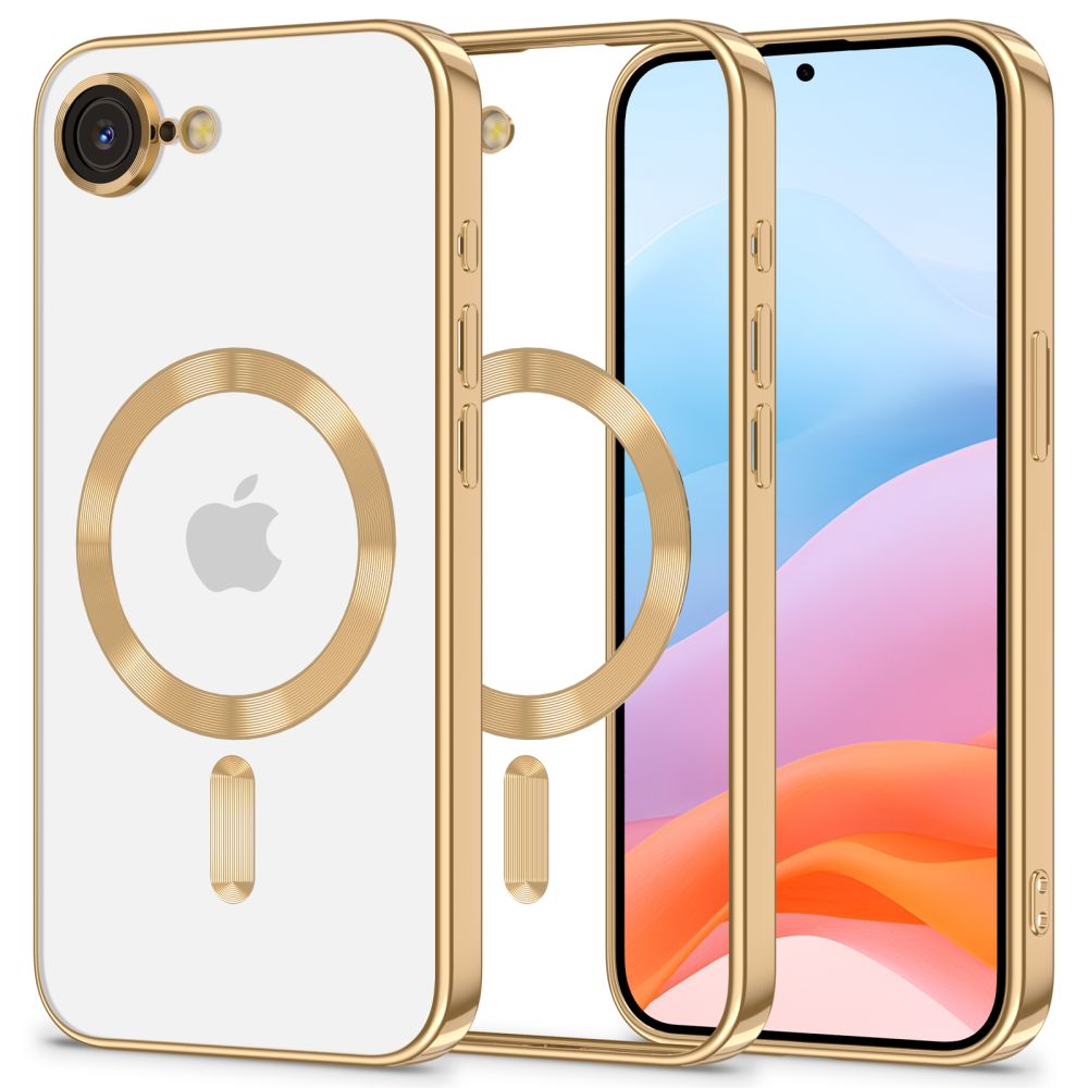 iTok webáruház - Tech-Protect Tech-Protect MagFlex MagSafe tok iPhone 16e / 17e készülékhez (arany) 1 Tech-Protect MagFlex MagSafe Case for iPhone 16e / 17e (arany)