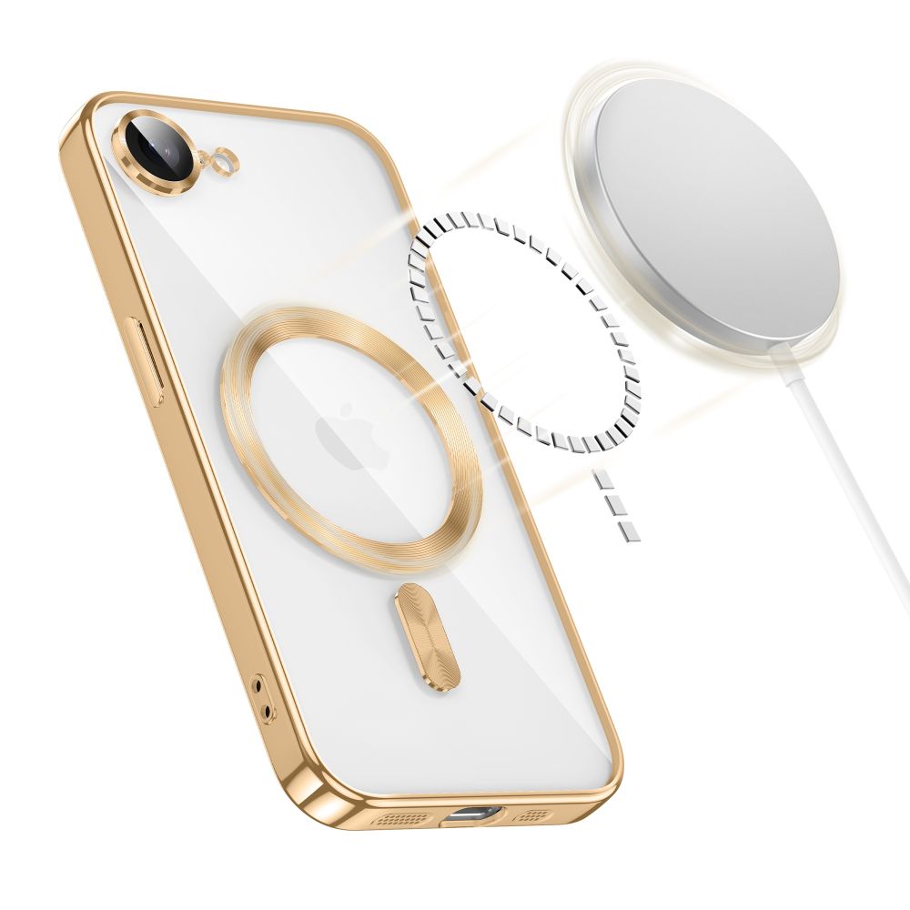 iTok webáruház - Tech-Protect Tech-Protect MagFlex MagSafe tok iPhone 16e / 17e készülékhez (arany) 6 Tech-Protect MagFlex MagSafe Case for iPhone 16e / 17e (arany)