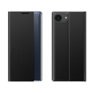 New Sleep Case flipes tok állvánnyal iPhone 16e / 17e készülékhez (fekete)
