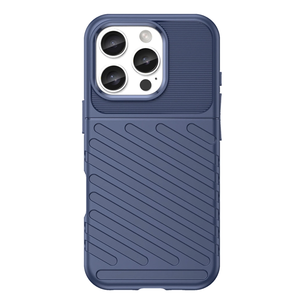 iTok webáruház - Hurtel Thunder Case szilikon tok iPhone 16e / 17e készülékhez (kék) 2 Thunder Case for iPhone 16e / 17e silicone armor cover (kék)
