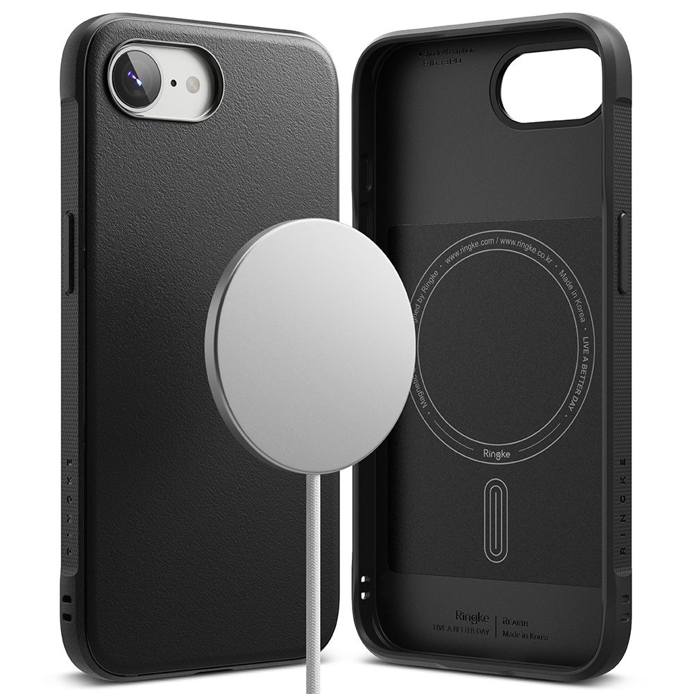 iTok webáruház - Ringke Ringke Onyx Magnetic MagSafe tok iPhone 16e / 17e (fekete) 2 Ringke Onyx Magnetic Magsafe Case for iPhone 16e / 17e (fekete)