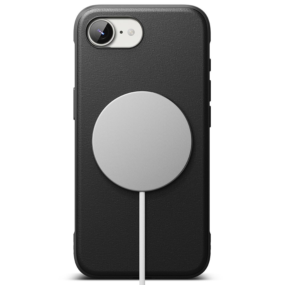 iTok webáruház - Ringke Ringke Onyx Magnetic MagSafe tok iPhone 16e / 17e (fekete) 3 Ringke Onyx Magnetic Magsafe Case for iPhone 16e / 17e (fekete)