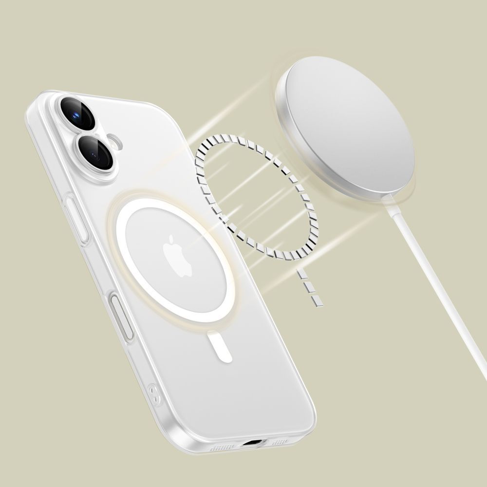 iTok webáruház - Tech-Protect Tech-Protect MagSlim MagSafe tok iPhone 16e / 17e készülékhez – matt 2 Tech-Protect MagSlim MagSafe Case for iPhone 16e / 17e - Matte