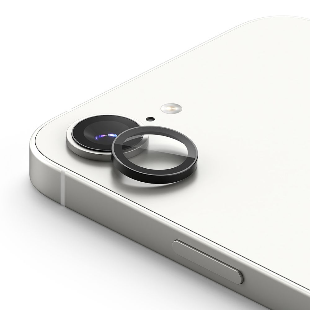 iTok webáruház - Ringke Ringke Camera Frame Protector kameravédő 2 db iPhone 16e / 17e készülékhez (fekete) 2 Ringke Camera Frame Protector 2-pack for iPhone 16e / 17e (fekete)