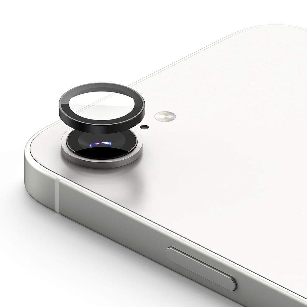 iTok webáruház - Ringke Ringke Camera Frame Protector kameravédő 2 db iPhone 16e / 17e készülékhez (fekete) 3 Ringke Camera Frame Protector 2-pack for iPhone 16e / 17e (fekete)