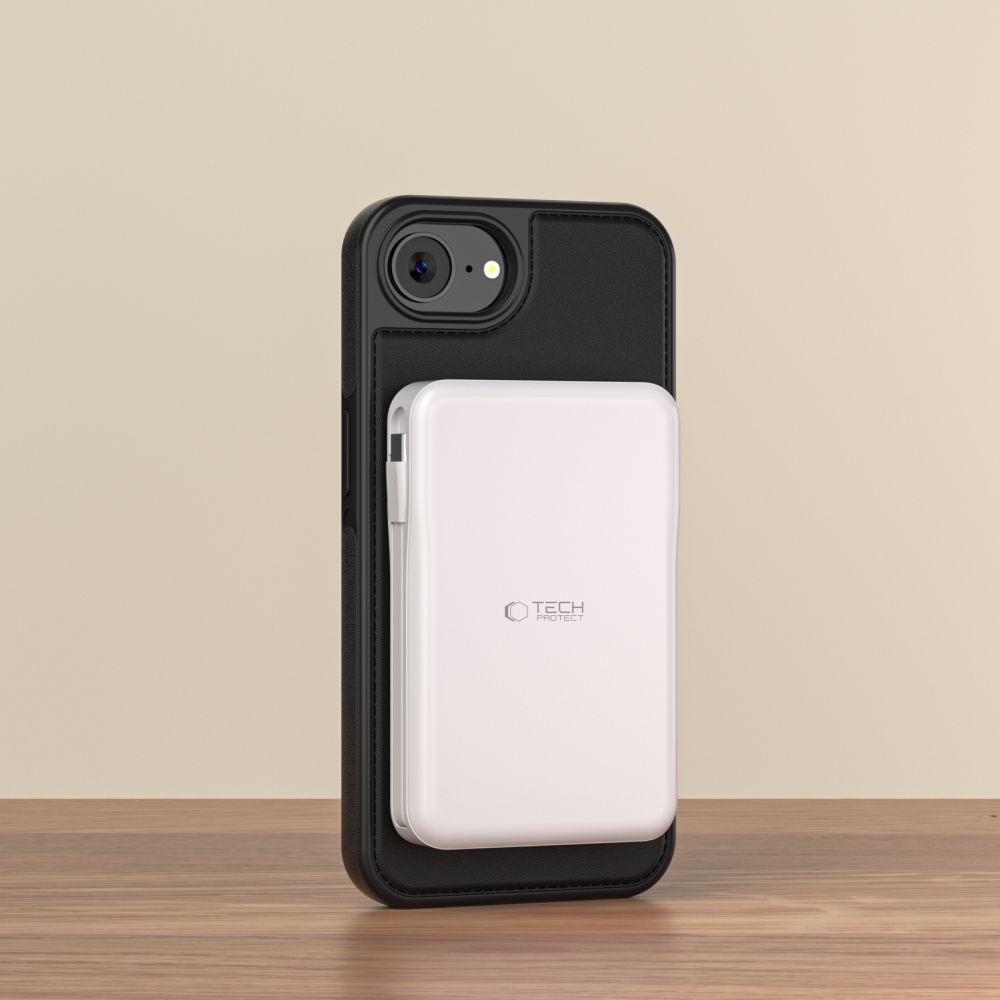iTok webáruház - Tech-Protect Tech-Protect Wallet MagSafe tok iPhone 16e / 17e készülékhez (matt fekete) 2 Tech-Protect Wallet MagSafe Case for iPhone 16e / 17e (matt fekete)
