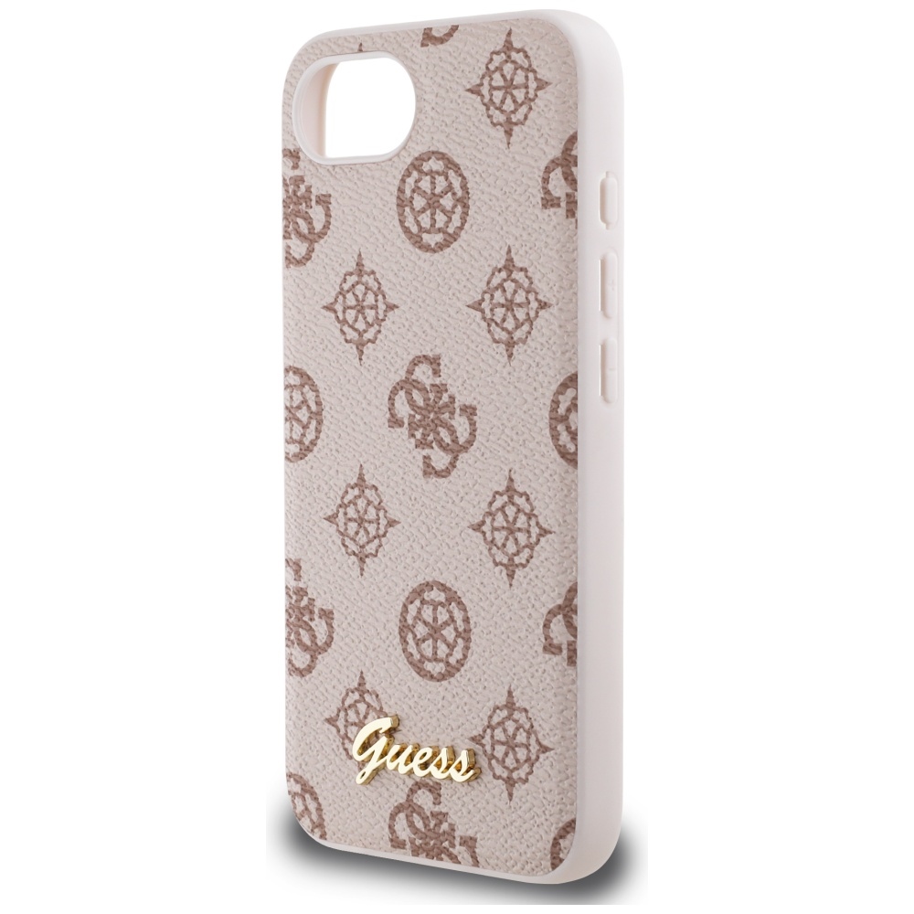 iTok webáruház - Guess Guess Peony Script Logo MagSafe iPhone 16e tok (barna) 6 Guess Peony Script Logo MagSafe iPhone 16e Case (barna)