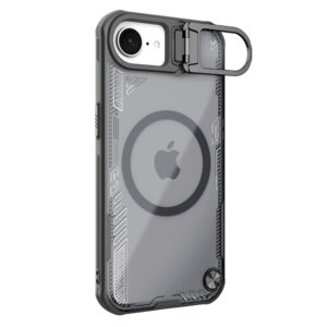 Nillkin Iceblade Prop Magnetic tok állvánnyal iPhone 16e / 17e készülékhez (fekete)